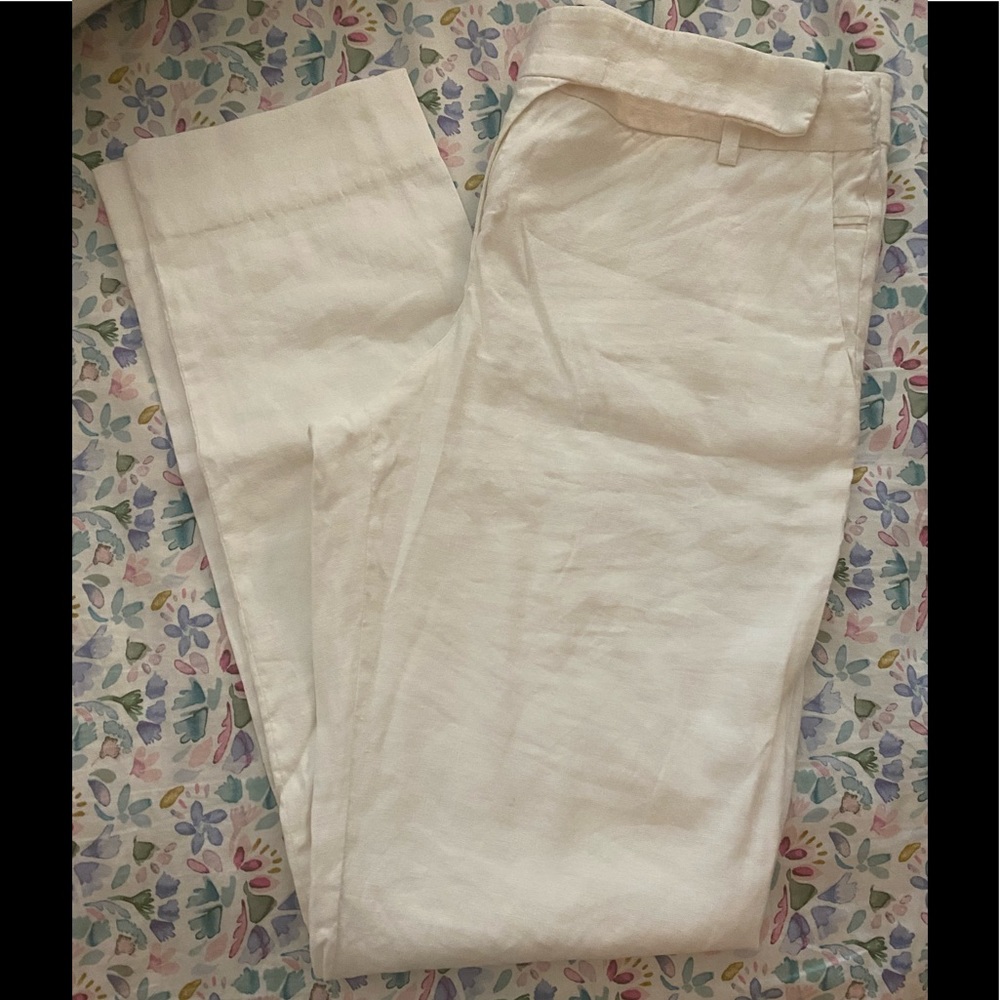Emporio Armani Women’s Linen Blend Pants - Size 30